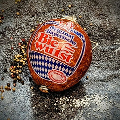 Bierkugel geraucht – frisch vom Metzger