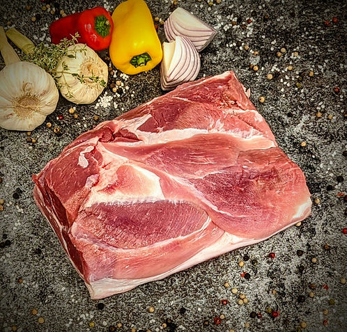 S-Schulter dick m. Schw. – frisch vom Metzger