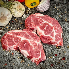 S-Hals o. Kn. geschnitten – frisch vom Metzger