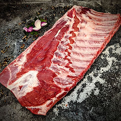 S-Bauch zugeschnitten – frisch vom Metzger